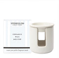 Stoneglow Modern Classics - Ceramic Wax Melter White (90 x 100mm)