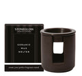 Stoneglow Modern Classics - Ceramic Wax Melter Black (90 X 100mm)