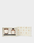 Katie Loxton Mini Votive And Mini Reed Diffuser Gift Set Winter Wishes Frosted Pine And Cedarwood
