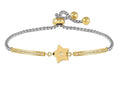 Nomination Milleluci Gold Plated Steel And Zirconia Star Bracelet 028018/023