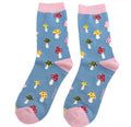 Miss Sparrow Mushroom Mix Socks Denim