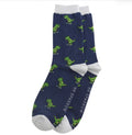 Mr Sparrow Dinosaur Socks Navy