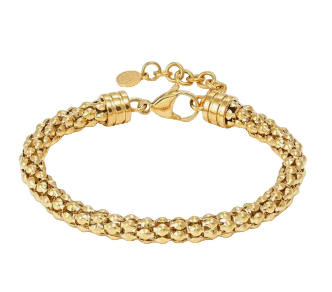 Nomination Ecclettica Gold Plated Steel Popcorn Chain Bracelet 134301/012