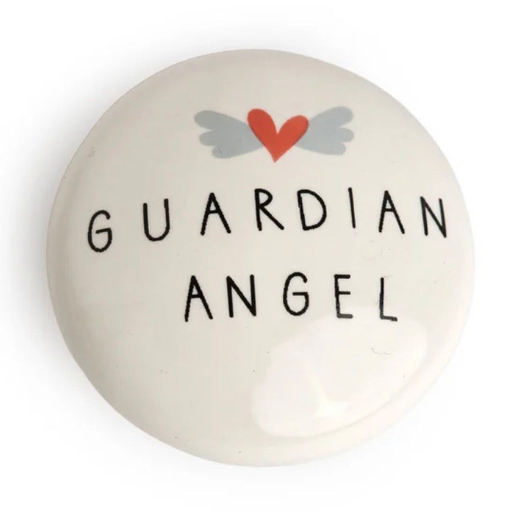 Bellybutton Designs Ceramic Token Guardian Angel