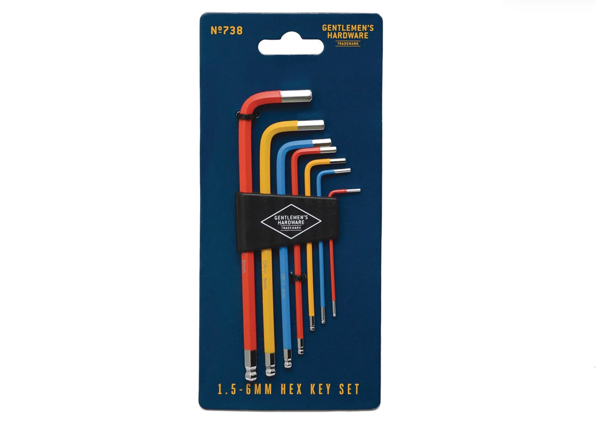 Gentleman’s Hardware Hex Key Set