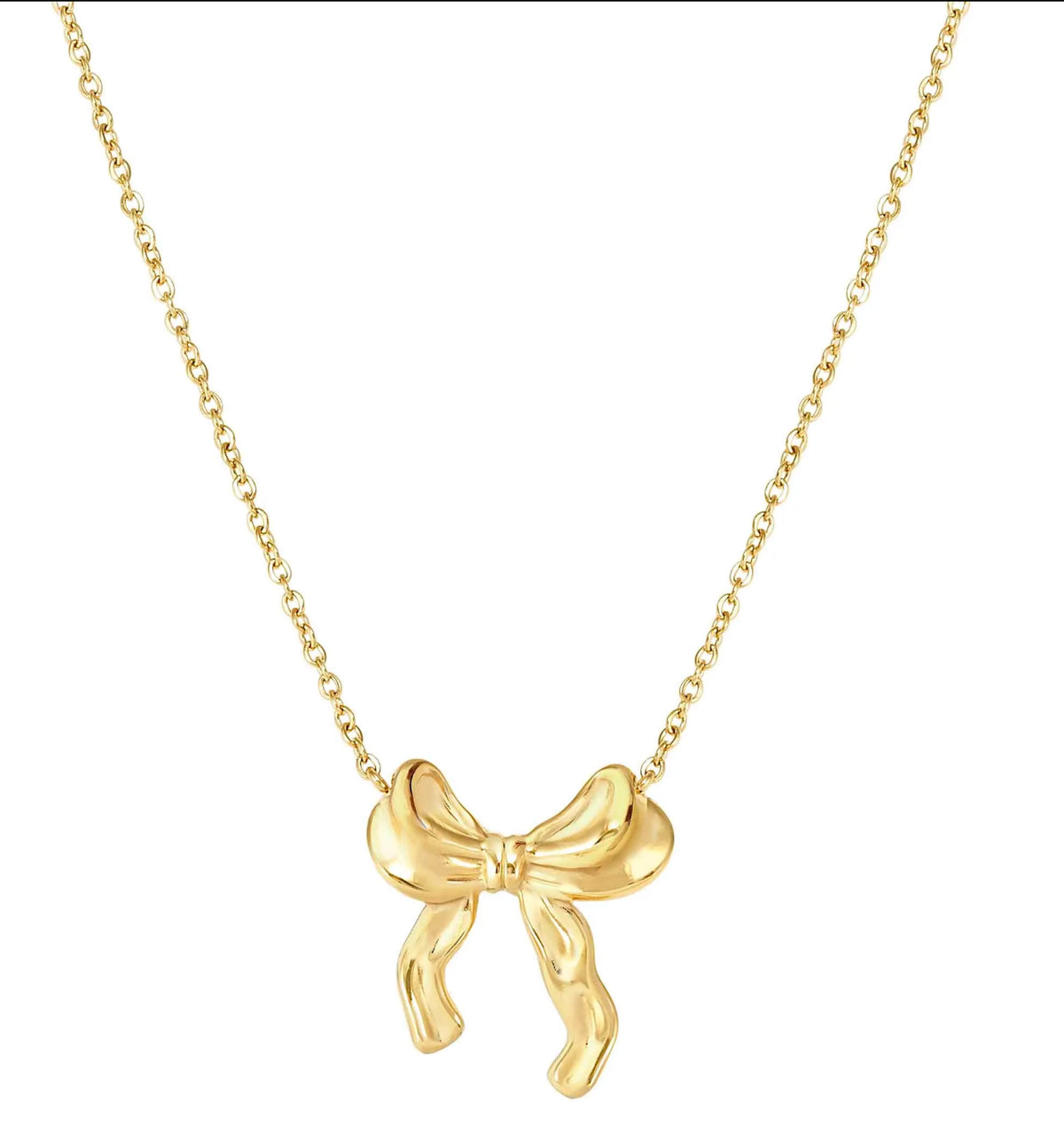 Nomination Ecclettica Gold Plated Steel Bow Necklace 134310/012