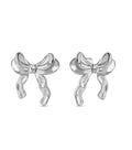 Nomination Ecclettica Steel Bow Stud Earrings 134321/001