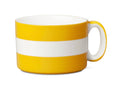 W.M Bartleet Wide Striped Mug Turmeric Yellow