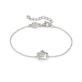 Nomination Petit Sparkle Silver And Zirconia Star Bracelet 242300/007