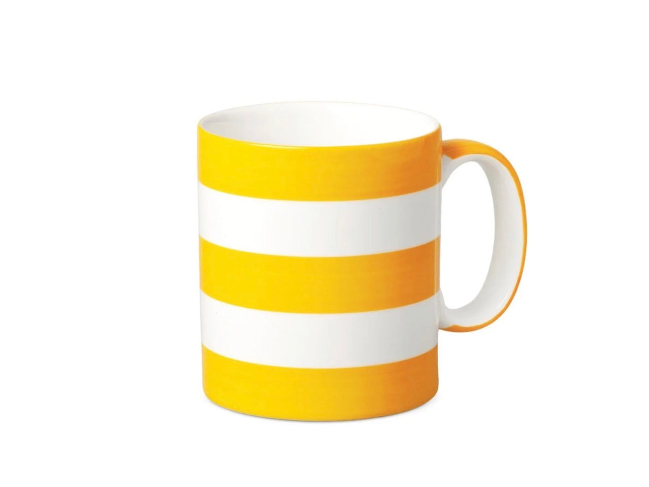 W.M.Bartlett Espresso Cup Stripe Turmeric Yellow Porcelain