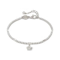 Nomination Petit Sparkle Sterling Silver Tennis Bracelet With CZ And Star 242302/007