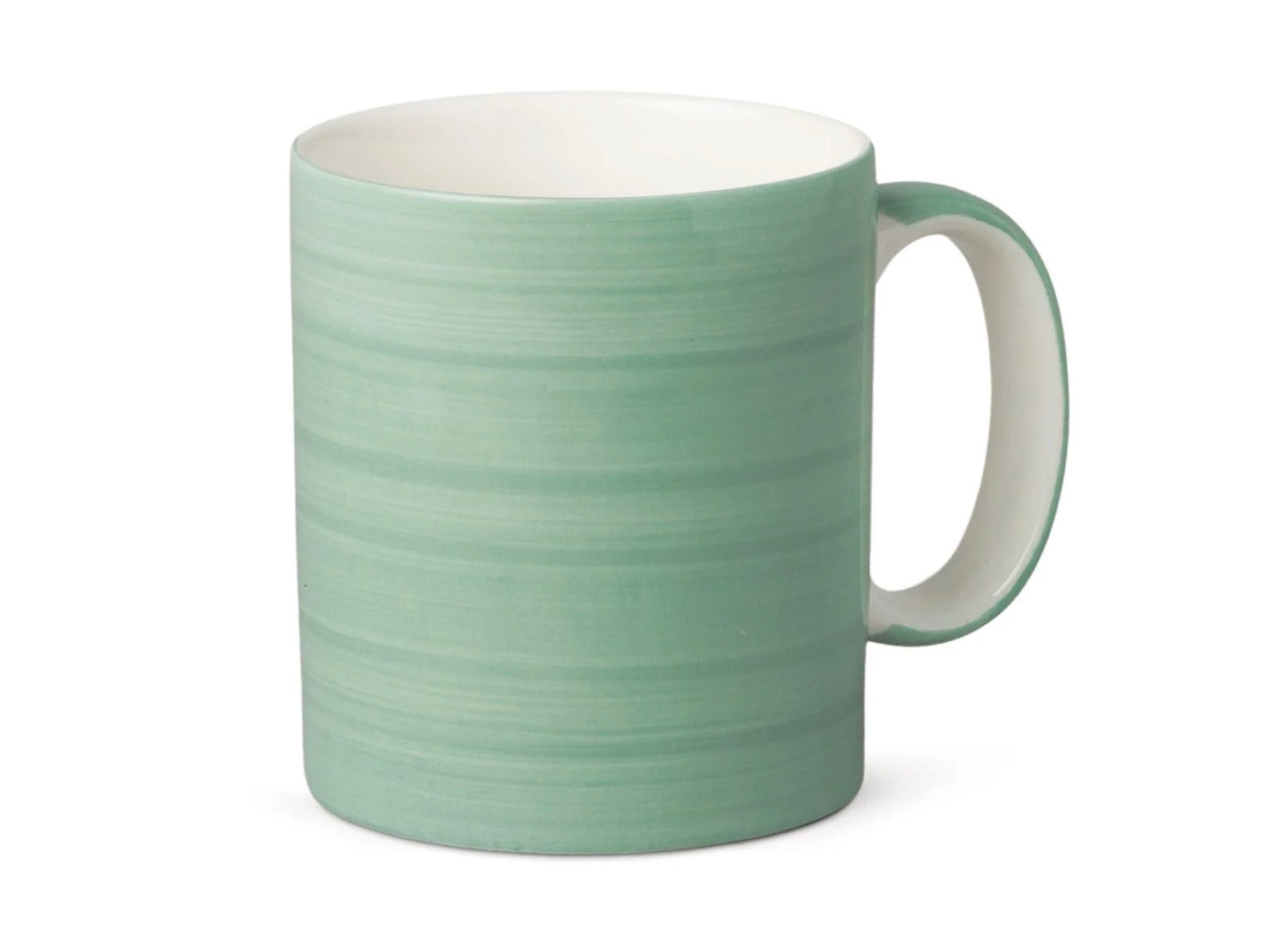 W. M. Bartleet Solid Sage Green 1 Pint Mug Porcelain