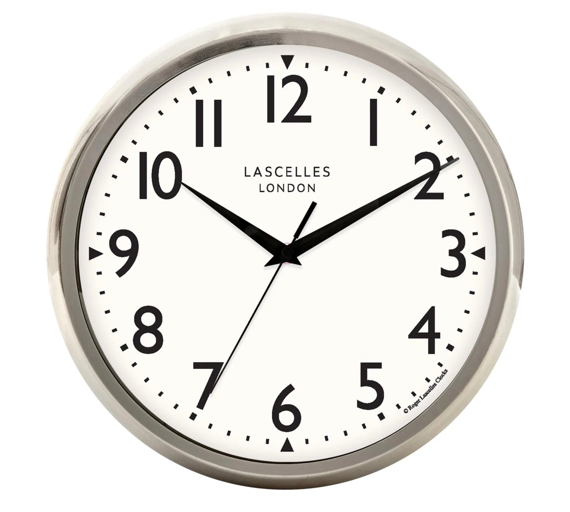 Lascelles Deco Round 30cm Wall Clock