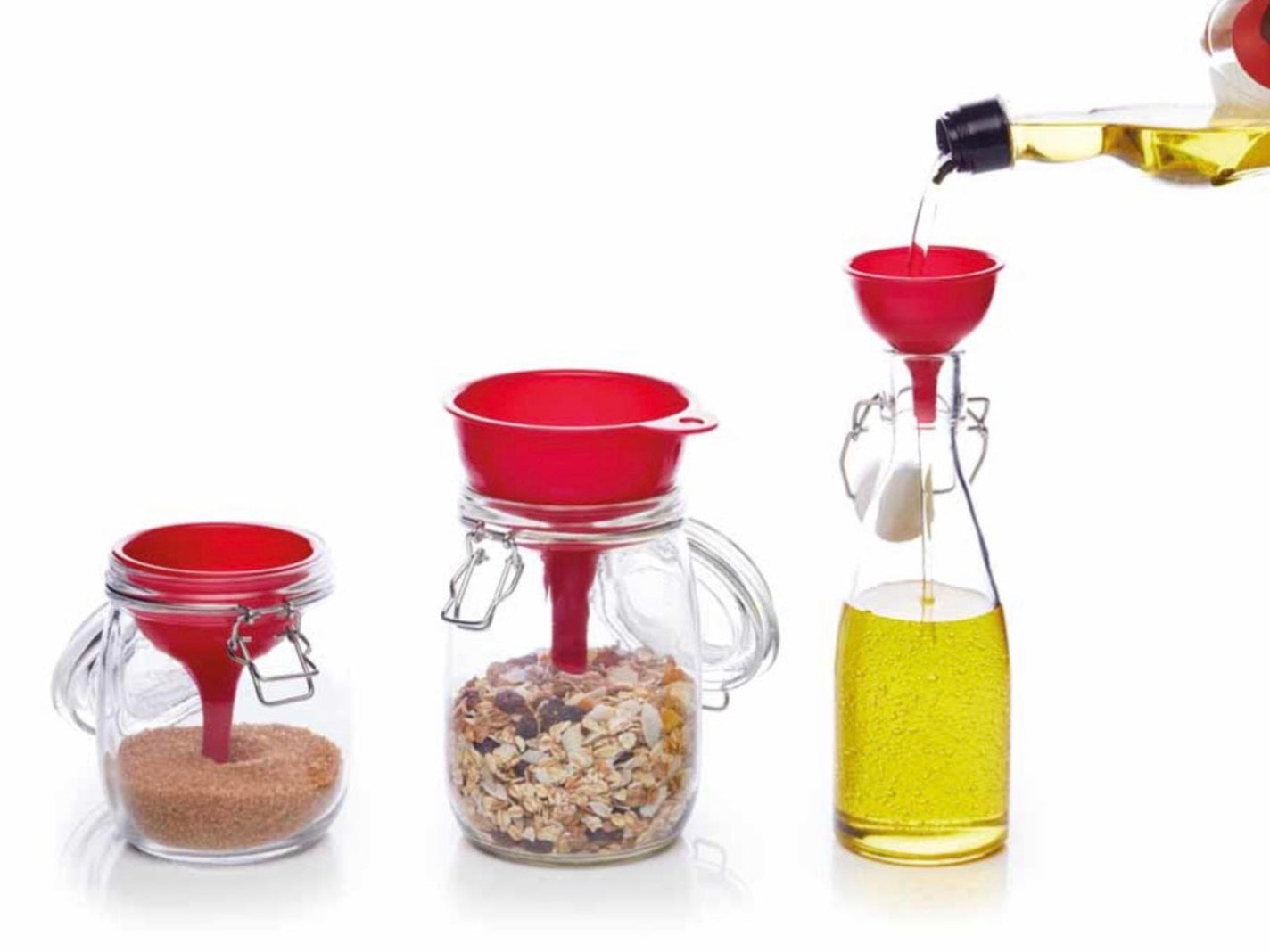 Farberware Funnels Red Set 3 Piece