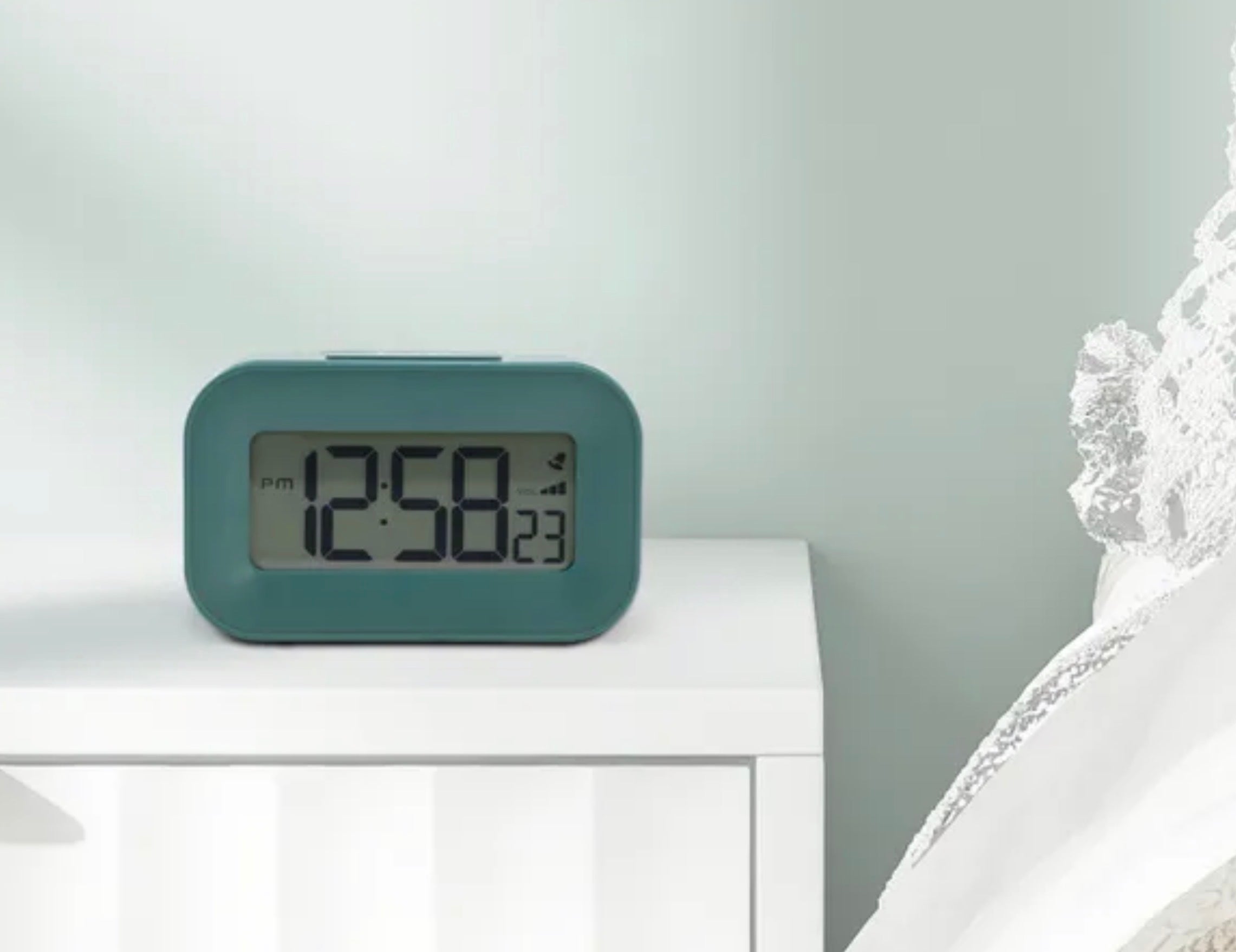 Acctim Kyle Compact Digital Lagoon Alarm Clock