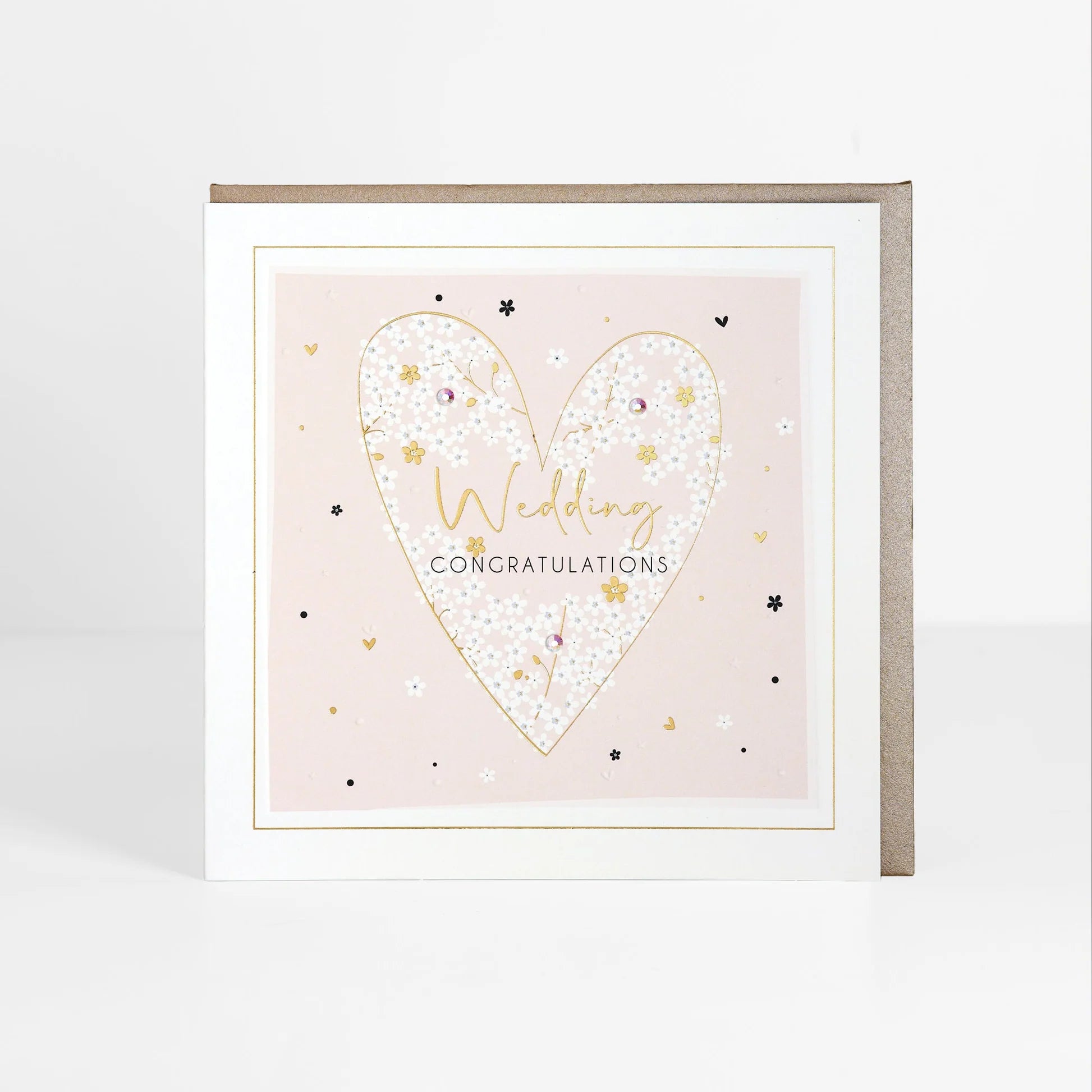 Belly Button Designs Wedding Congratulations Greetings Card