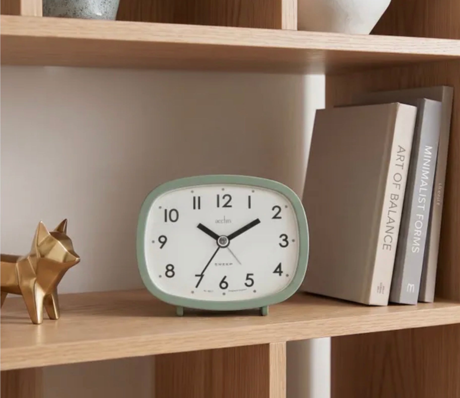 Acctim Hilda Green Alarm Clock