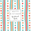 Belly Button Designs Happy Birthday Brilliant Dad Greetings Card