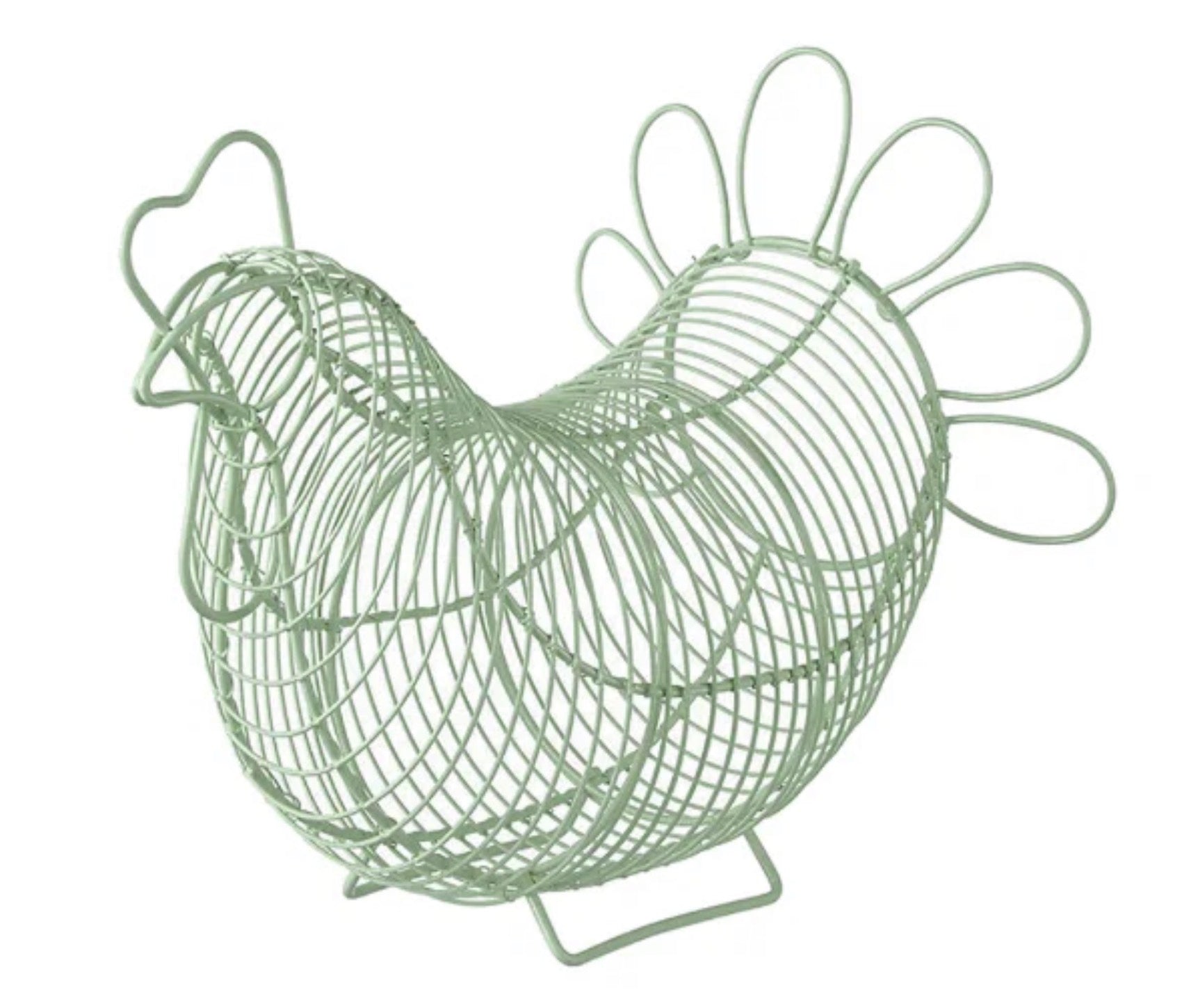 Chicken Egg Basket Sage