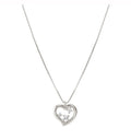 Nomination Silver With Dreams Beats Cubic Zirconia Heart Necklace 242602/004