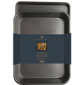 MasterClass Twin Pack Non-Stick Roasting Pan and Oven Tray