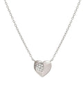 Nomination Silver Petit Sparkle Cubic Zirconia Heart Necklace 242303/004