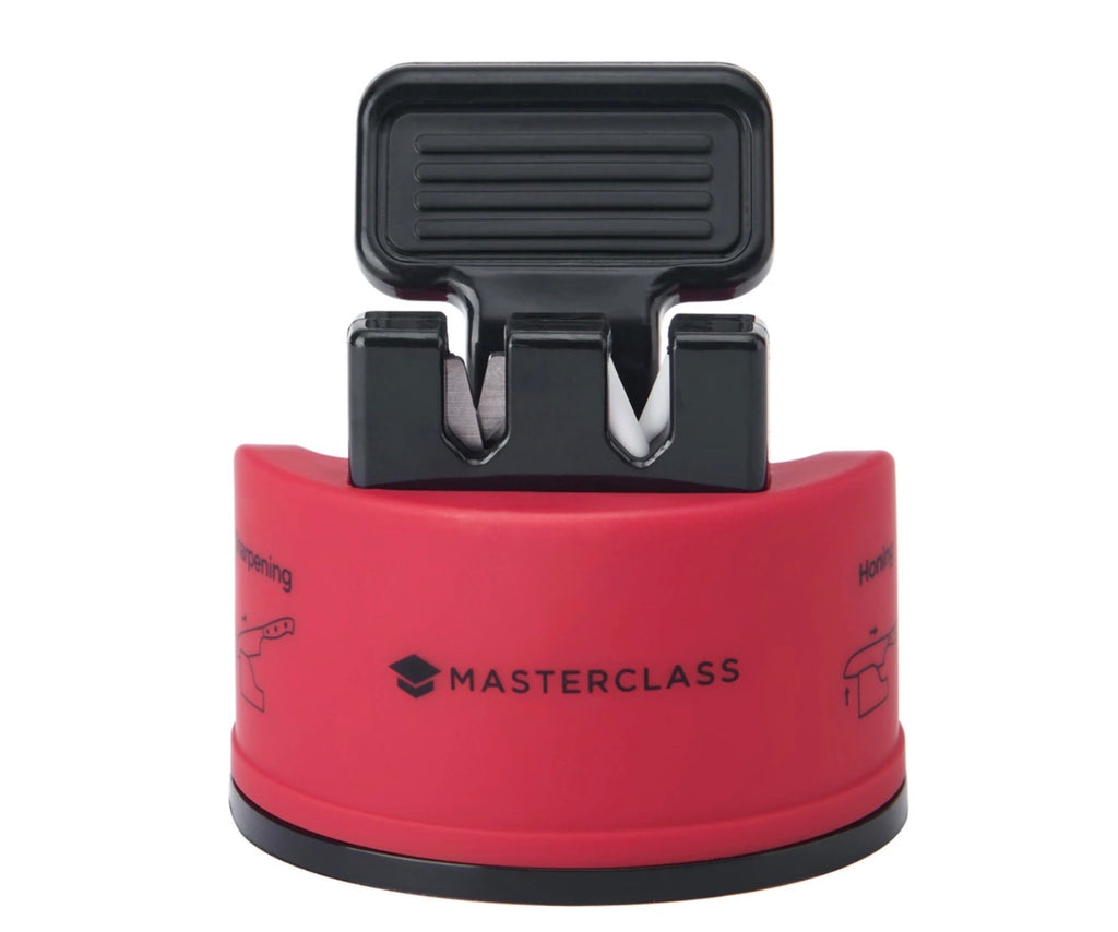 MasterClass Smart Sharp Dual Knife Sharpener Red
