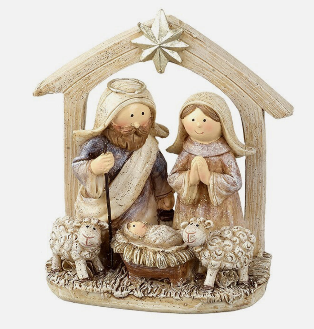 Heaven Sends Nativity Stable Scene