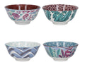 KitchenCraft Bowls Set of 4 Vibrance Design