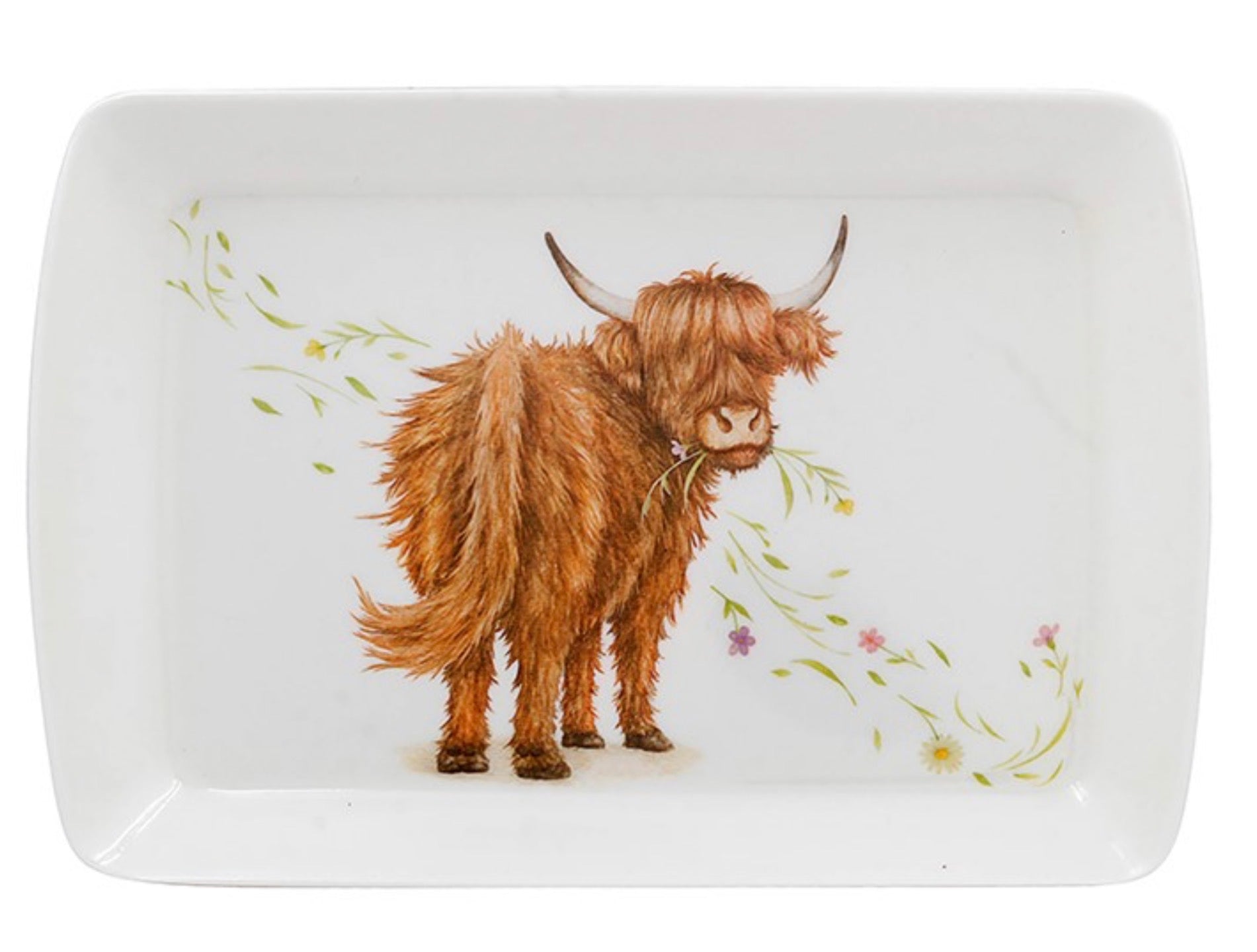 Clemency Bunn Highland Cow Small Tray