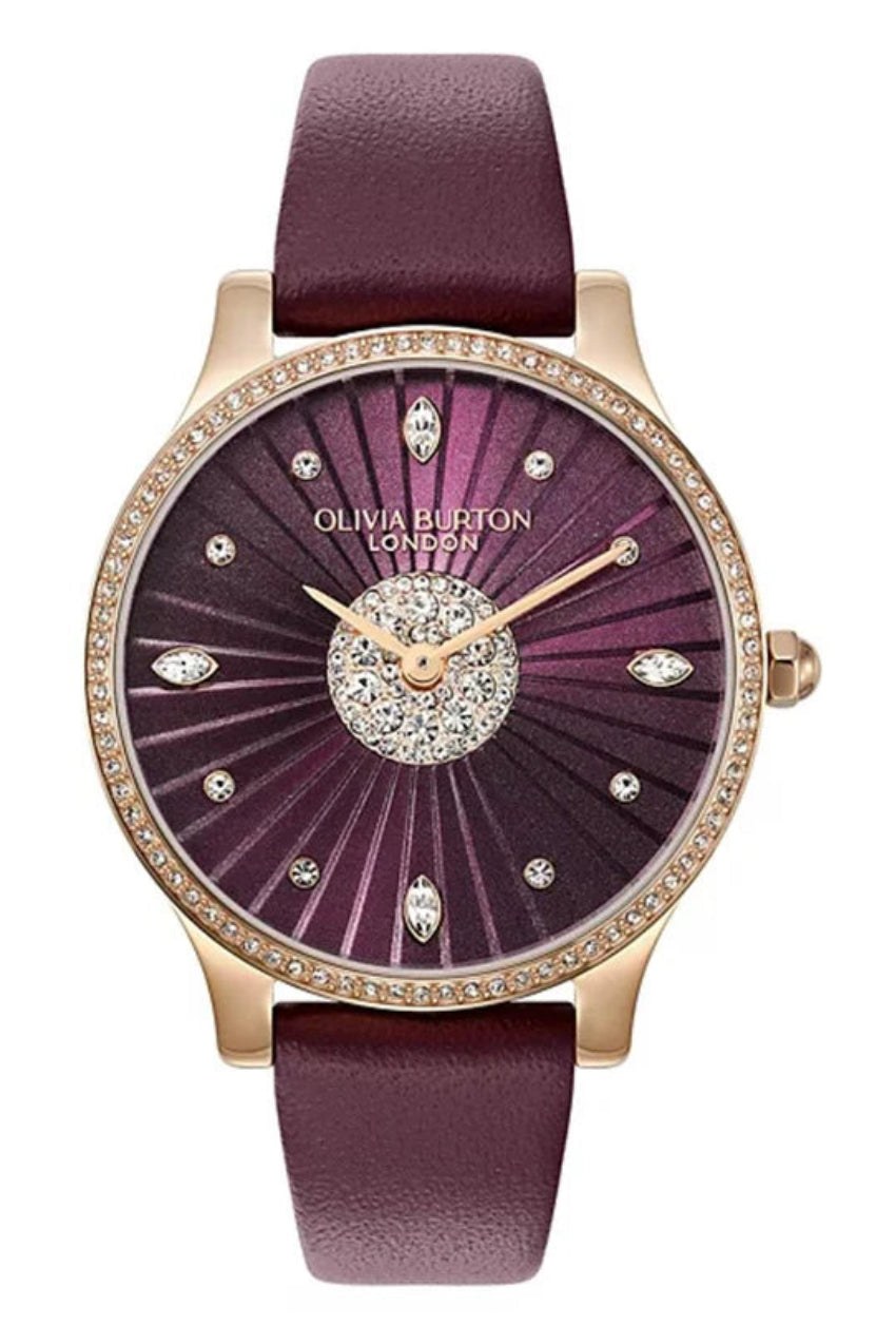 Olivia Burton Beaulieu Winter Holiday Cherry Ladies Watch