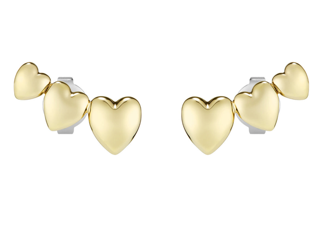Olivia Burton Classic Mini Heart Gold Plated Stud Earrings