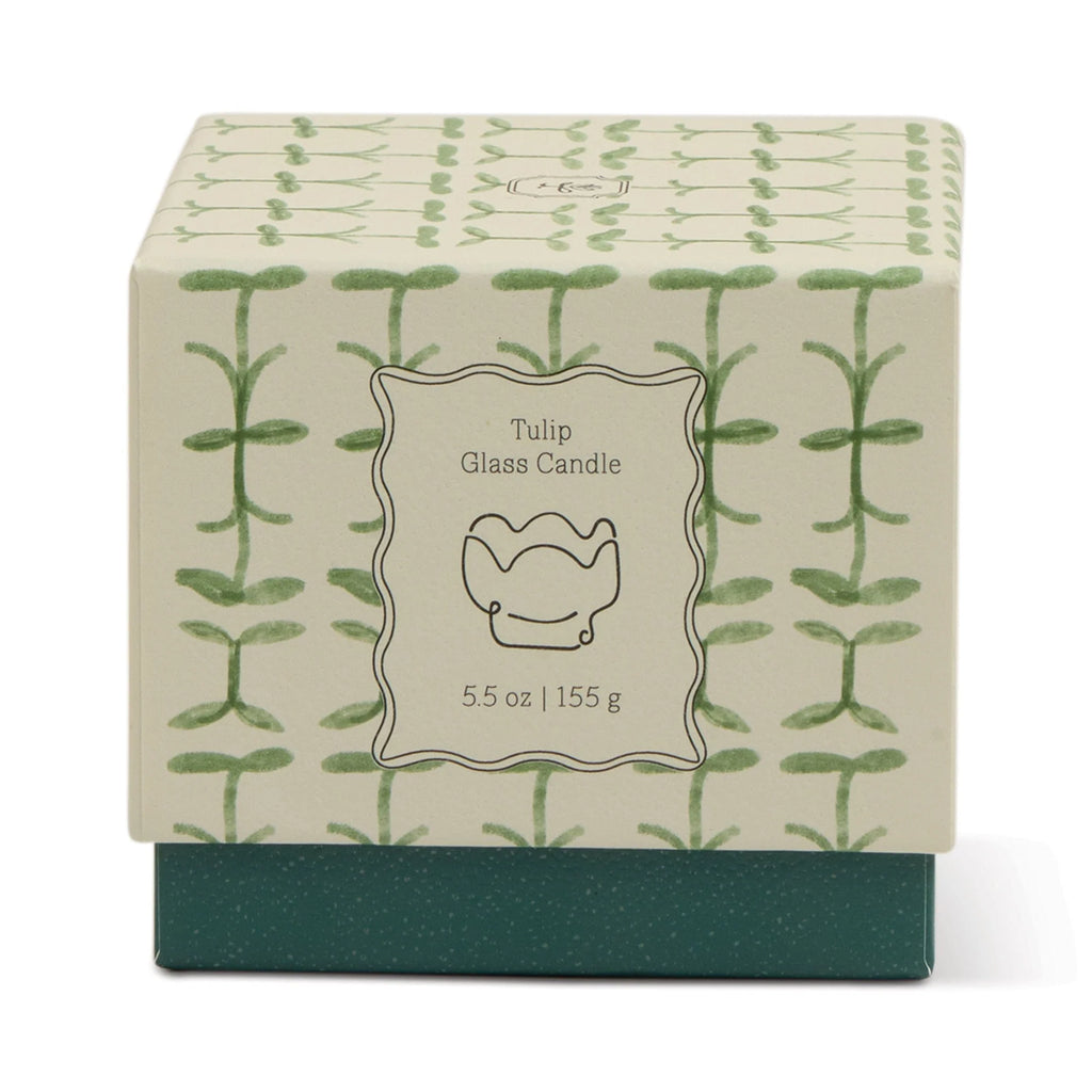Paddywax Verbena And Lemongrass Tulip Soy Candle