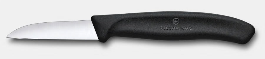 Victorinox Swiss Classic Paring Straight Knife Black 6cm