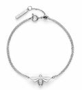 Olivia Burton Signature Honey Bee Silver Tone Bracelet