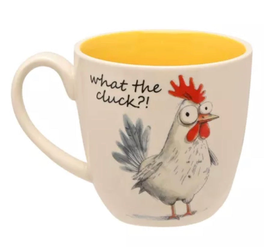 Funny Farm What The Cluck Mug