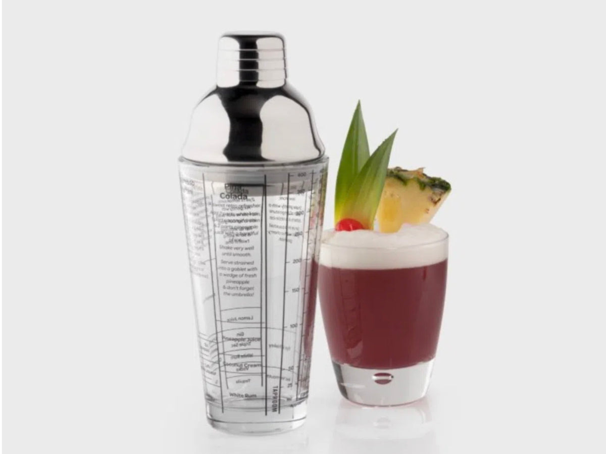 Taylors Eye Witness Taproom Recipe Glass Cocktail Shaker