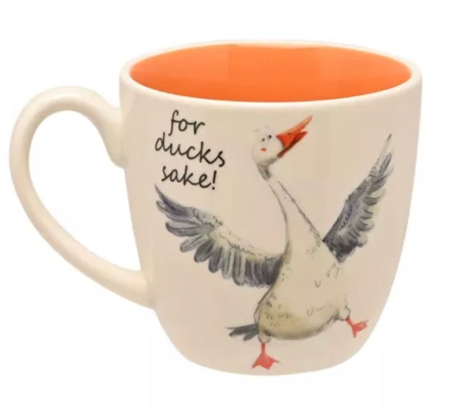 Funny Farm For Ducks Sake Mug