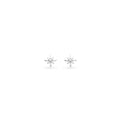 Kit Heath Céleste North Star Petite Stud Earrings Silver