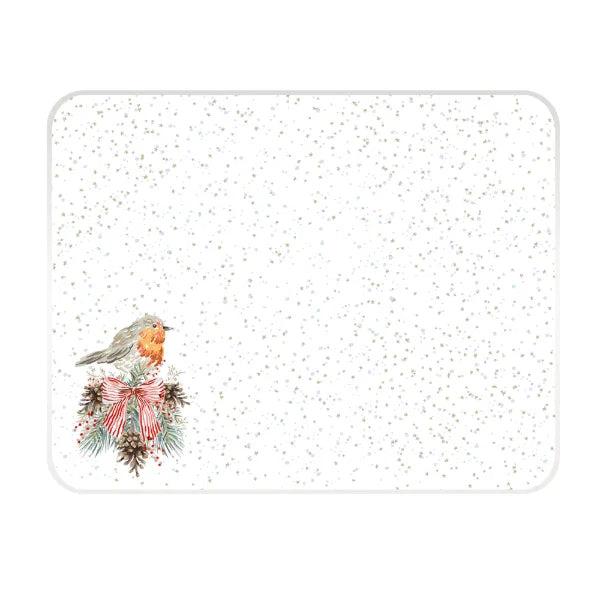Eddingtons Christmas Worktop Protector Robin