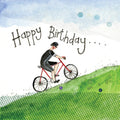 Alex Clark Hill Climb Birthday Card