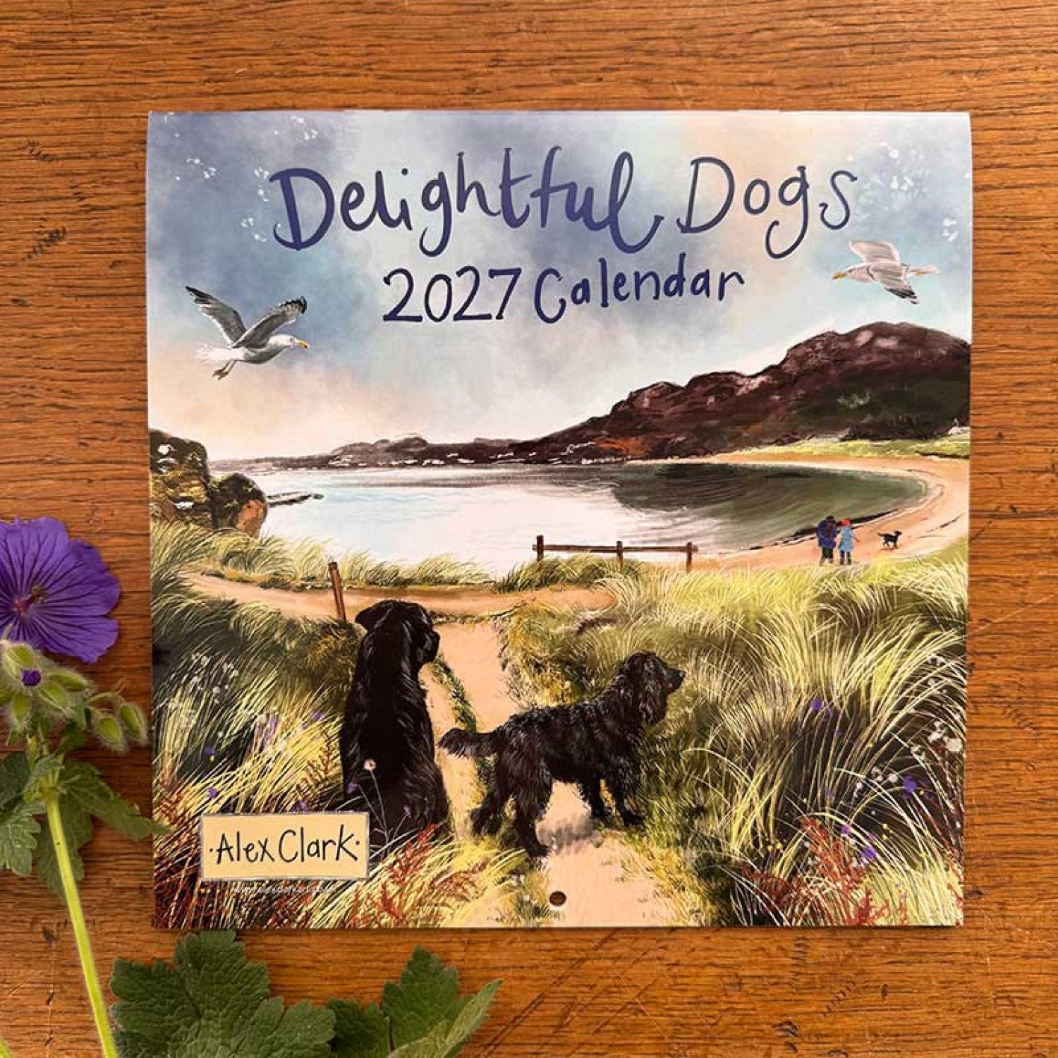 Alex Clark Delightful Dogs 2027 Calendar