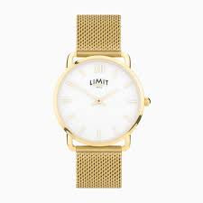 Limit Classic Ladies Gold Mesh Watch