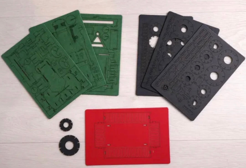 Create Your Own Tractor 3D Paper Kit