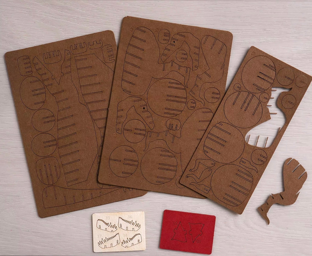 Create Your Own Tyrannosaurus 3D Paper Kit