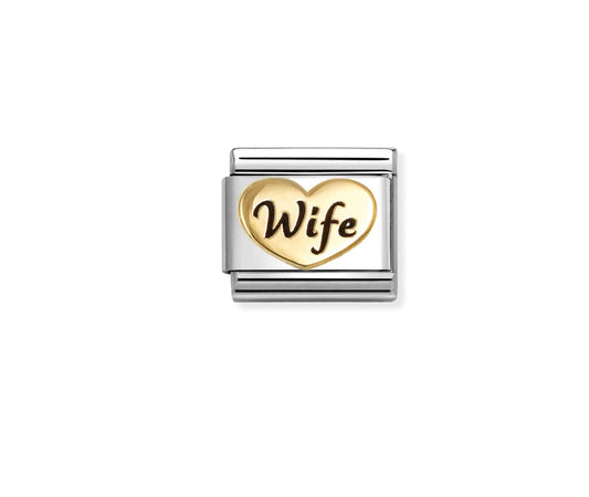 Nomination Classic Wife Heart Charm 030285/82