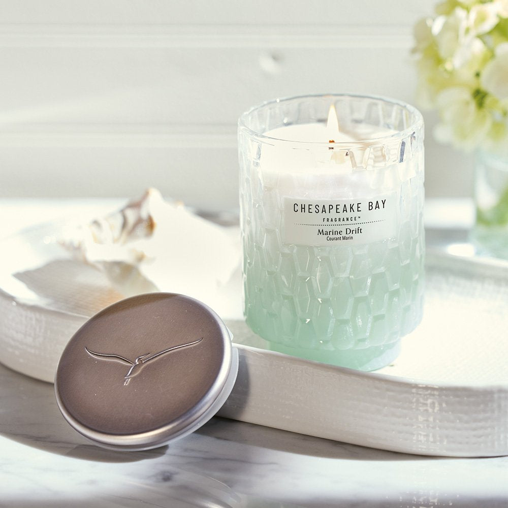 Chesapeake Bay Marine Drift Medium Candle