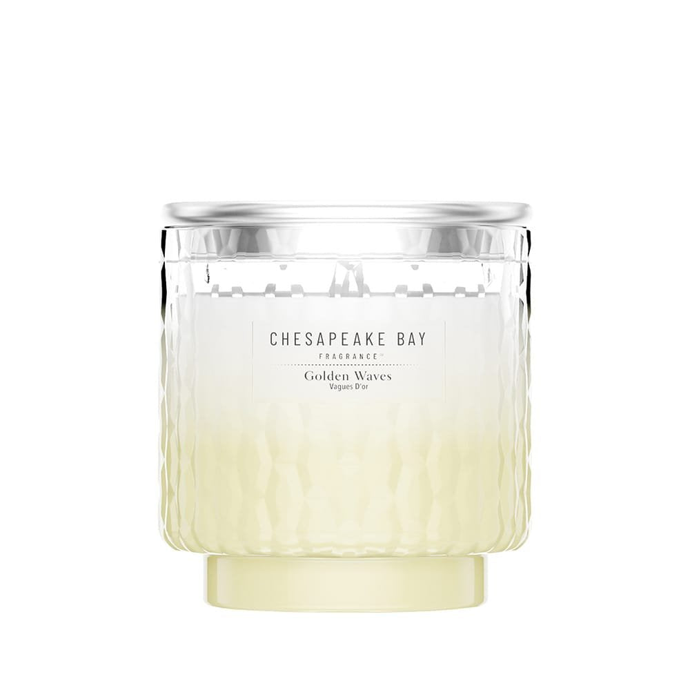 Chesapeake Bay Golden Waves Large Candle