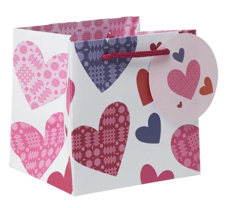 Belly Button Designs Tapestry Hearts Mug Bag
