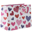 Belly Button Designs Tapestry Hearts Tote Gift Bag